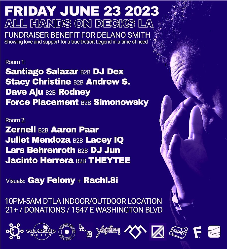 This Friday some of LA’s finest are doing it to help raise funds for Delano Smith’s treatments for a rare cancer disease. 

ra.co/events/1711477