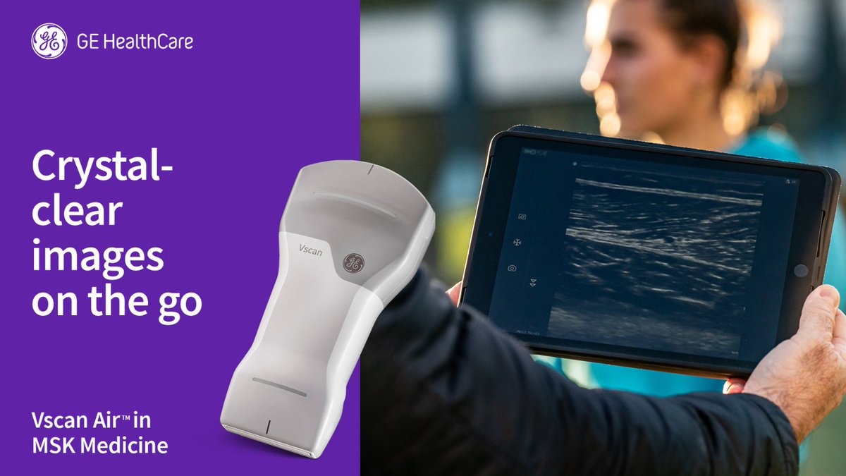 GE HealthCare Vscan Family tweet media