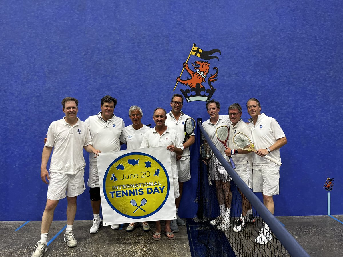 We were delighted to host the USA Jesters today on International Tennis Day in their tennis marathon! We were court 3 of 7 in their mission! <a href="/iTennisDay/">iTennisDay</a> <a href="/tennisword/">@tennisword</a> 
#itennisday
