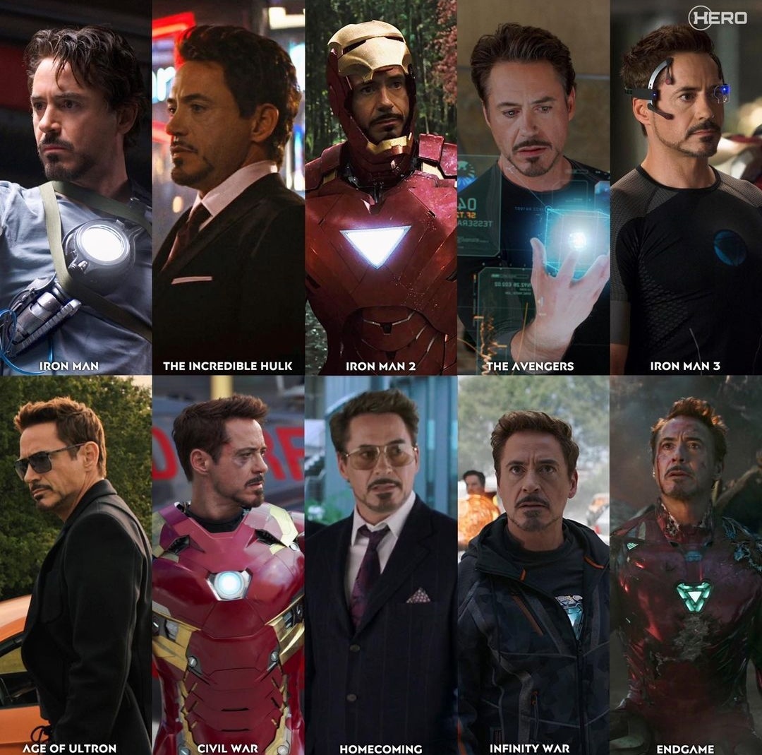 Todas las apariciones de Tony Stark en el UCM

Te queremos 3000♥️