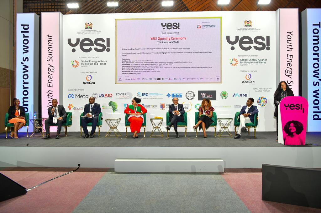 Honoured to have been a panelist during the opening ceremony for the #aef2023 Youth Energy Summit. Being part of this journey towards creation of future energy leaders is quite the honour. #GreenEnergyKE