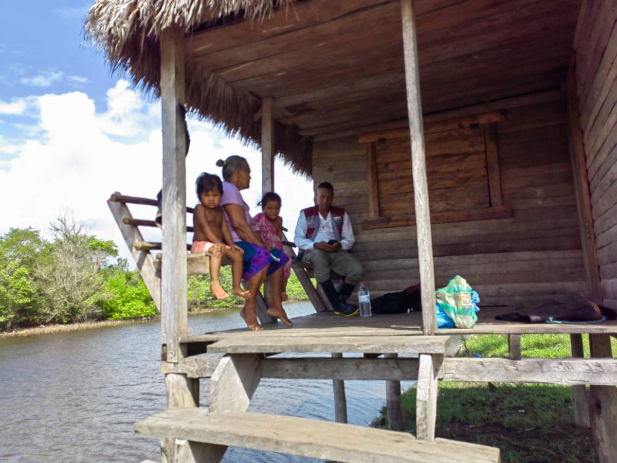 We’re getting there, our teams from @INE_Honduras and @WorldVisionHN are now collecting data in #LaMoskitia rainforest region in #Honduras for the Child Labor National Survey #EndChildLabor