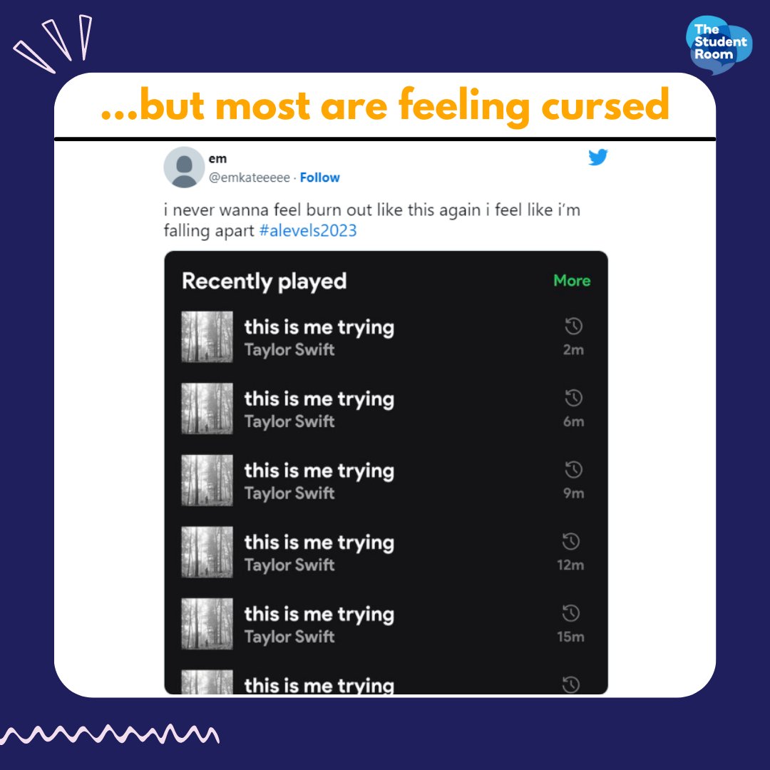 thestudentroom's tweet photo. But most are feeling cursed 🧙♀️
Check out more: https://t.co/PUuKAvvzDI
#Alevels2023 #AlevelMaths #MathsAlevel #Maths #MathsPaper3 #AlevelMemes #ExamMemes https://t.co/H2hmI1KGMy