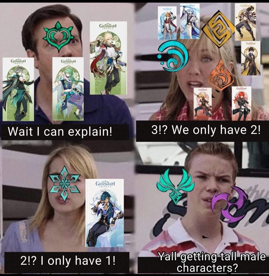 teyvattabloid's tweet photo. After the Fontaine leaks

We have hope ? 

#Genshinlmpact #Genshin #GenshinMemes https://t.co/y2uE19LSTX