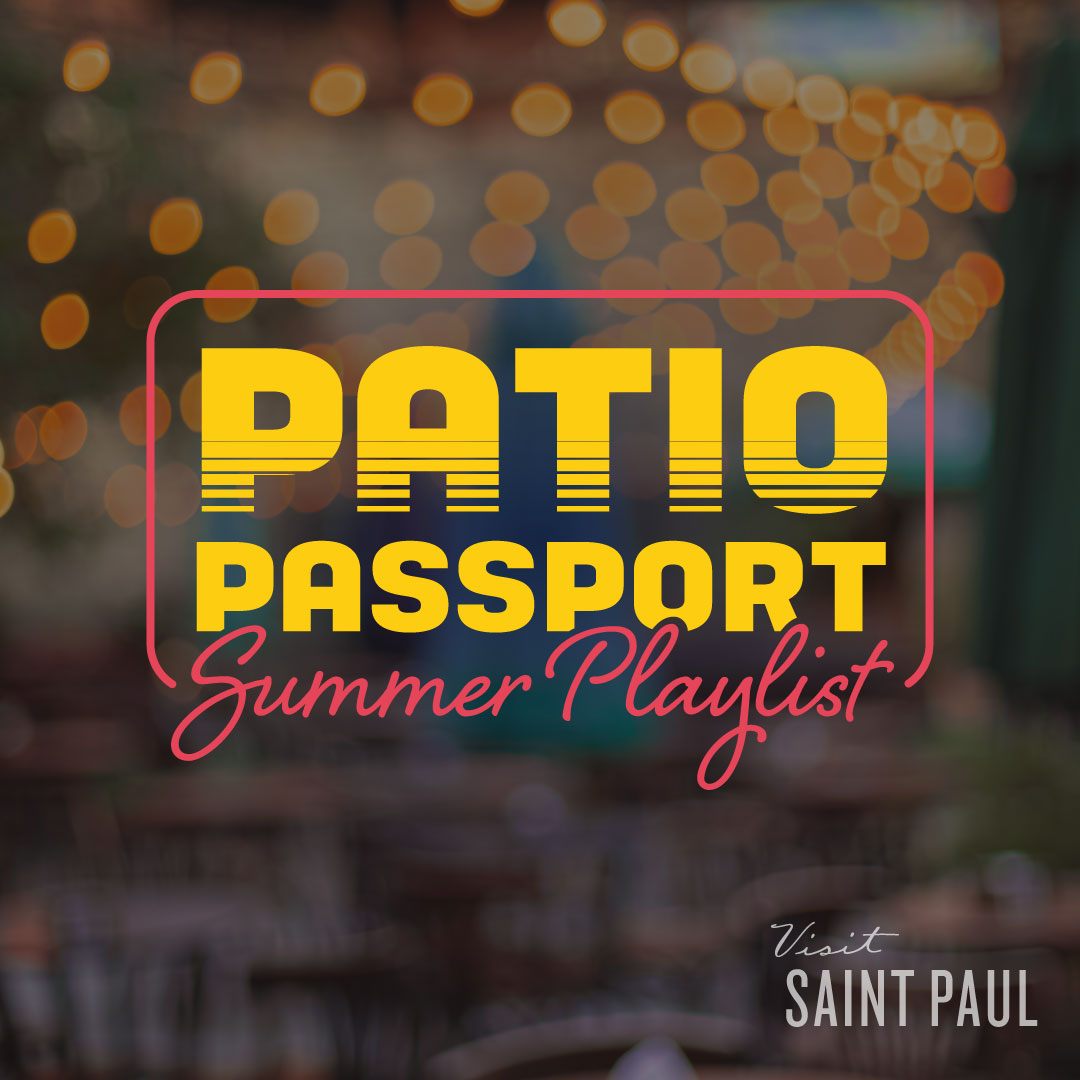 Exciting collab! Eight Moon teamed up with @SaintPaul to design a logotype for their summer promotion, Patio Passport: Summer Playlist. 😎 🍻 🎵 Learn more and get your free pass now: bit.ly/3CrkESh. #EightMoon #PatioPassport #MySaintPaul