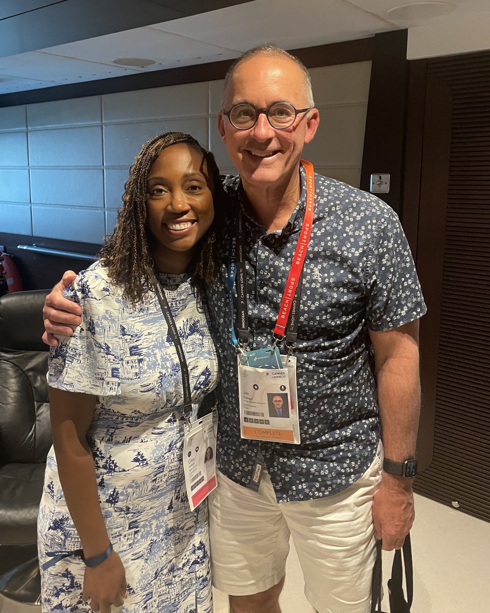 Talking purpose, customers, associates, and family W/Ciara Anfield ⁦@SamsClub⁩ @TheCMOPodcast⁩ ⁦@Cannes_Lions⁩ #CannesLions2023