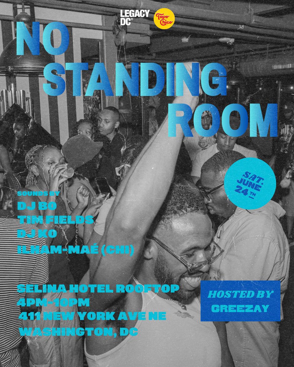 soundsbytfields's tweet photo. #NoStandingRoom is back this Saturday, June 24th! We got an amazing lineup playing your favorite sounds from all over the world!

Sounds by @boKnowsDJING + DJ K.O + + Ilham-maé + Myself

Hosted by @Greeezay 

$15 Tickets are still available at the link in bio! https://t.co/sL0ISjaJ6L