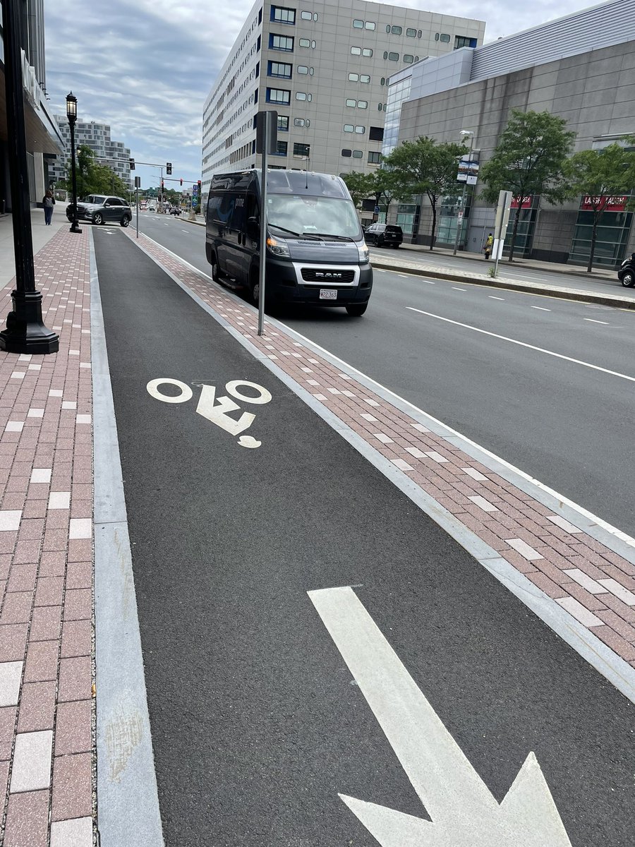 Bike Lane Uprising® on Twitter "Raised bike lanes mean Amazon double