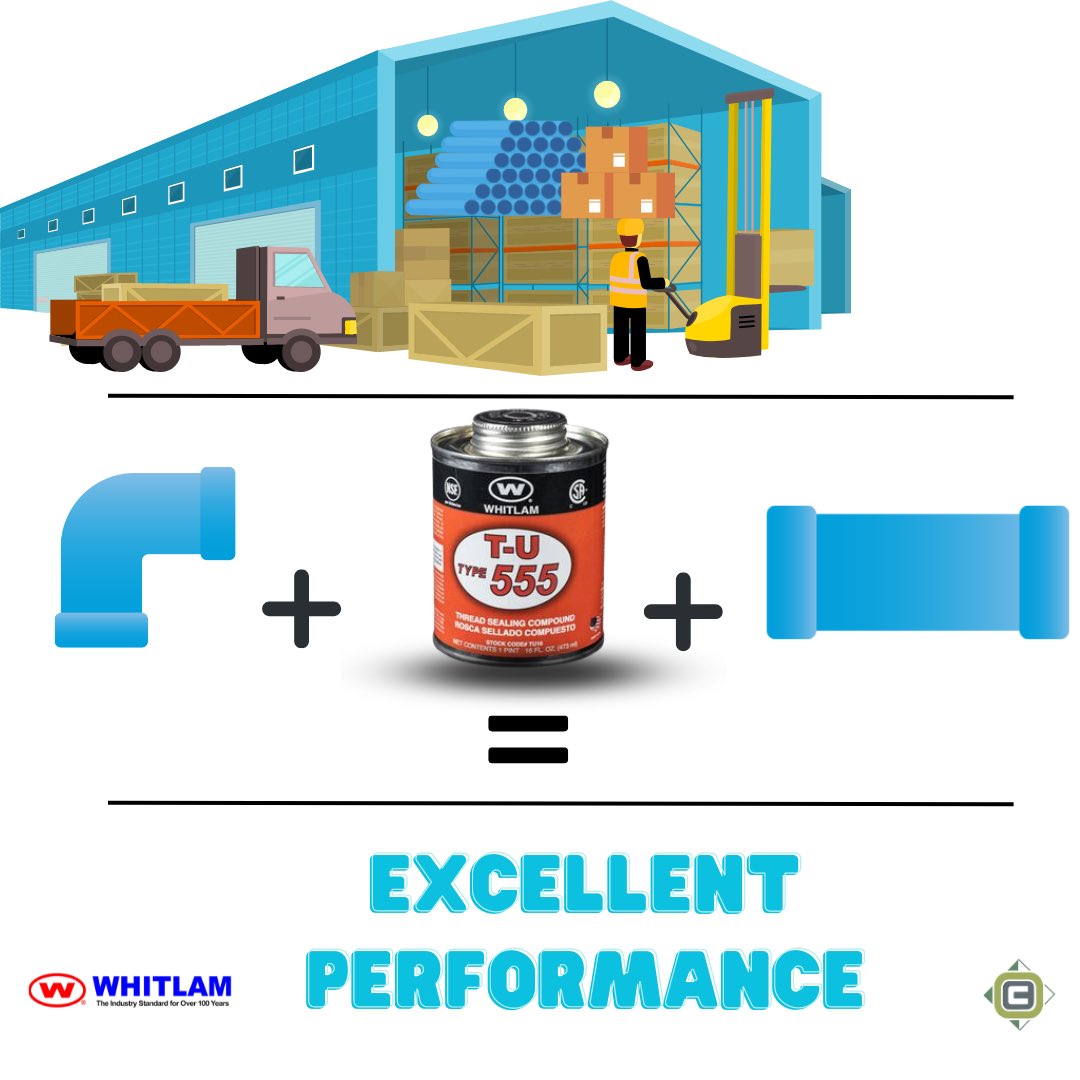 OConnorSalesInc's tweet photo. Don’t let pipe leaks dampen your day. JC WHITLAM’s thread sealing compounds are here to save the day! With their proven reliability, you can trust that your pipes will stay tightly sealed. Experience peace of mind with JC WHITLAM. #SealTheLeaks #ReliableSolutions #JCWHITLAM https://t.co/q38hUShBvO