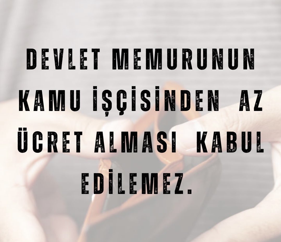 MemurMucadele's tweet photo. @ahmetarslan36 @akbasogluemin @AvOzlemZengin #MemurHakkınıAlamıyor MEMUR itibarını kaybetti. KAMU İŞÇİSİNE verilen ikramiye,tediye,ek ödeme ücreti ve yol,yemek,giyim yardımları MEMURA DA VERİLSİN. Hepimiz boşuna mı okuduk sınav kazandık.  @isikhanvedat @_cevdetyilmaz @RTErdogan @memetsimsek @akbasogluemin @Akparti https://t.co/feqtZ1FkDz