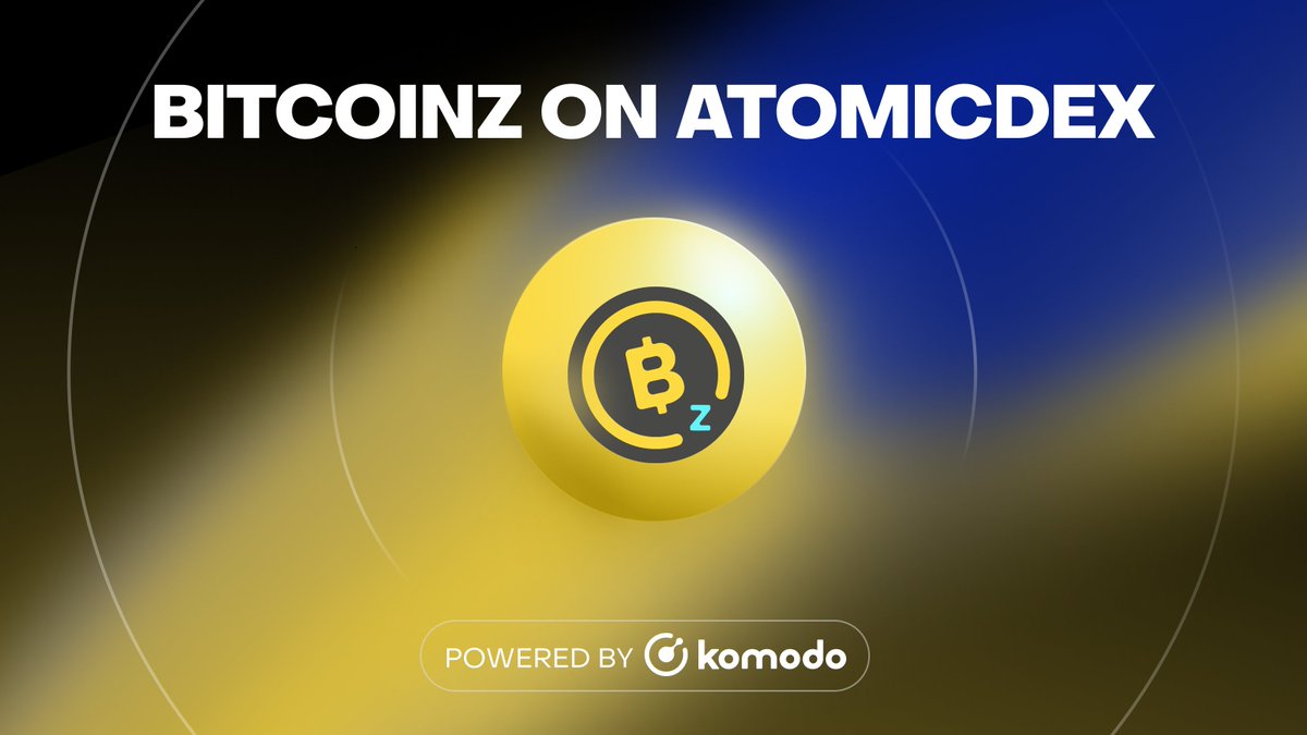 Today we highlight the project with almost 0 fees, #private transactions, allows for community #mining, and has a proprietary #blockchain 🚀

Meet <a href="/BTCZOfficial/">BITCOINZ</a>! We welcome you to #hodl, #trade, and manage #BTCZ on <a href="/AtomicDEX/">AtomicDEX ➡️ Komodo Wallet 🦎</a> desktop, mobile, and web: atomicdex.io/en/ ☑️