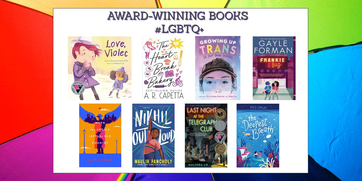 Catch up on these award-winning reads! #YAlit #chapterbooks #LGBTQlit