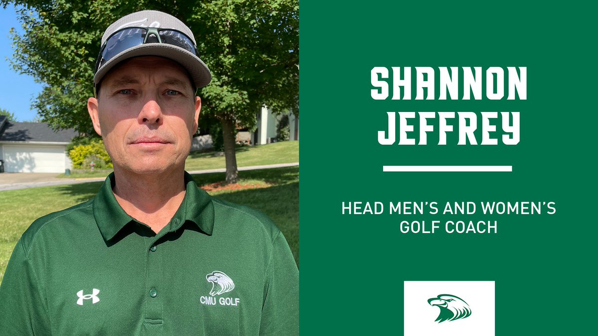 GOLF, Shannon Jeffrey Named Next Head Men's and Women's Golf Coach at CMU! 

🔗: cmueagles.com/sports/mgolf/2…
