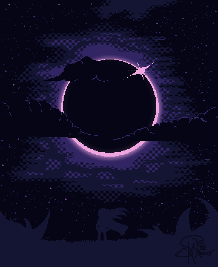 SkyToReality's tweet image. An Exotic Gaze #pixelart #pixel