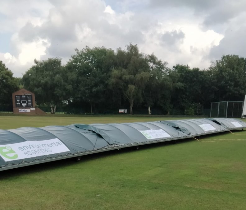 Massive thanks to our main club sponsors @environmentales for their continued support, the new covers look great 👍🏻 🏏