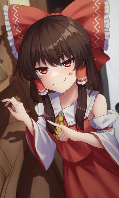 おやつを食べられてた霊夢さん