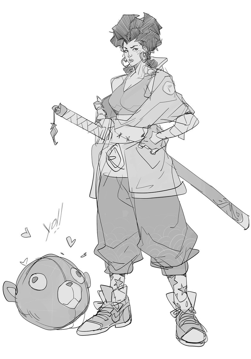 Afro Samurai  #Throwback #characterdesign