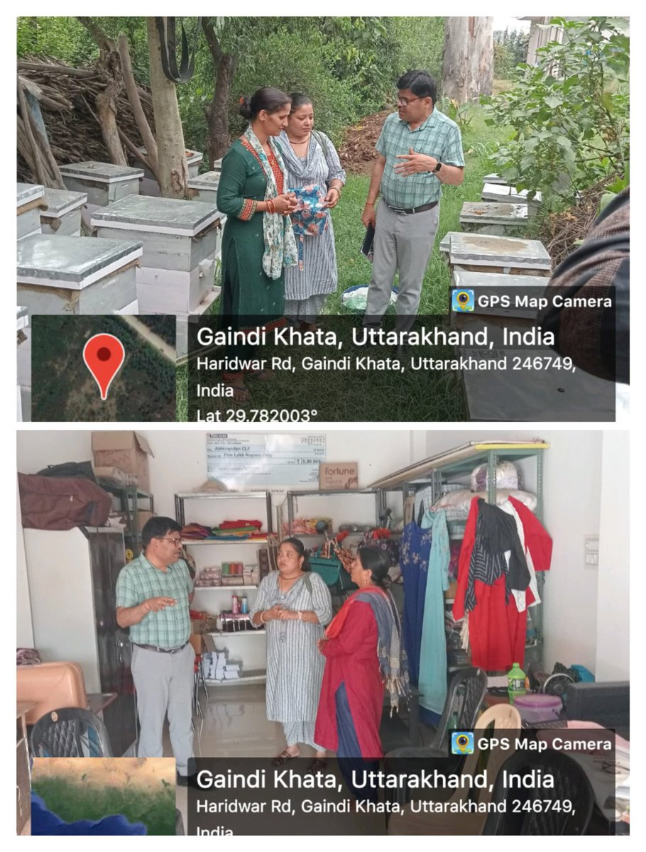 Bahadrabad_RDUK's tweet photo. Yesterday, on 19.06.2023, the new #project_director of Haridwar district @K.n.tiwari sir #inspected Laldhang Gp of Bahadrabad, along with the work of #Honey_activity was also visited by #Pragati_Group and #CLF_office.#km
@ganeshjoshibjp
@IFAD
@MoRD_GoI
@narendramodi
@CDOHaridwar https://t.co/IH4sJOg7DA