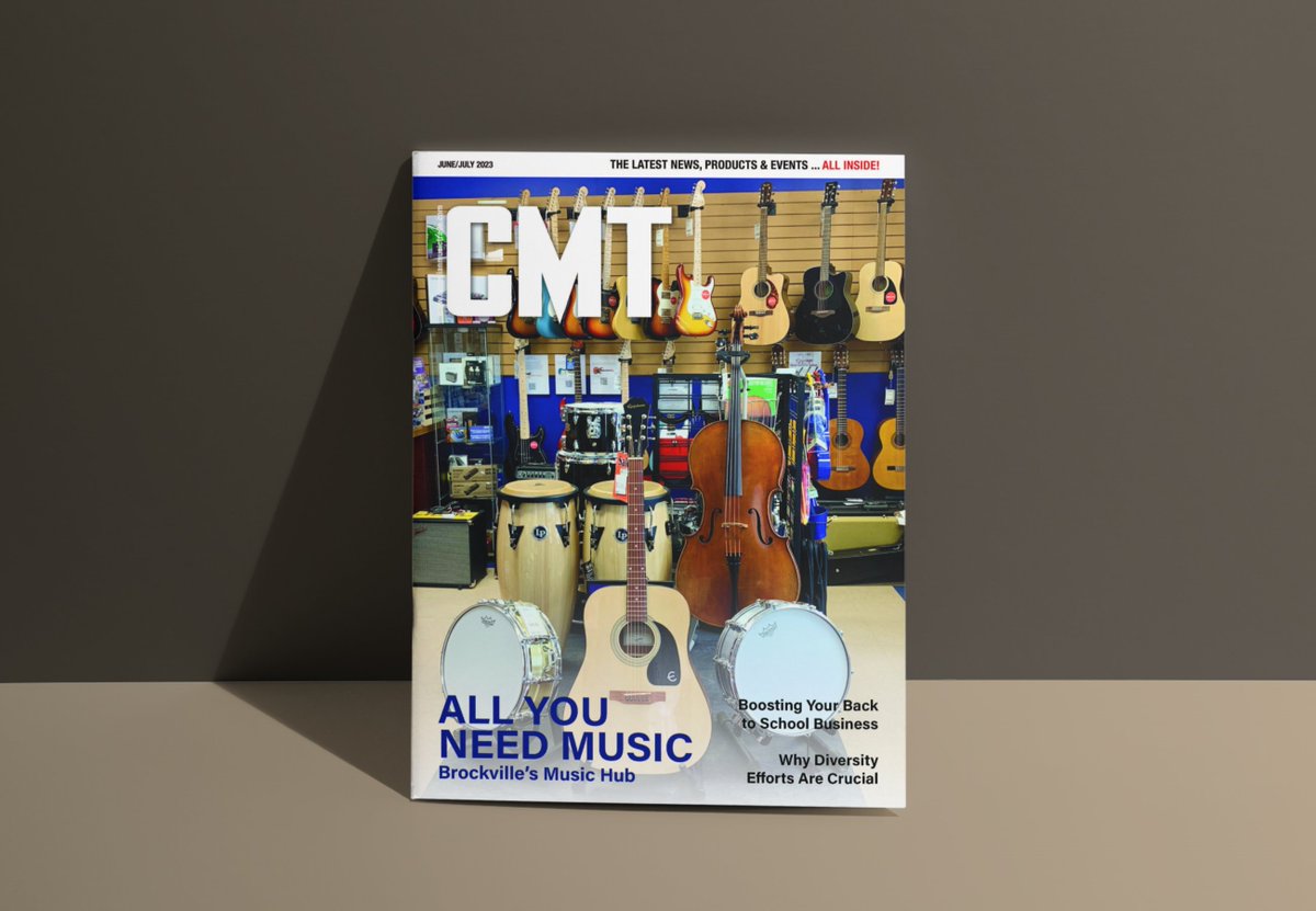 A new issue of Canadian Music Trade is now available, featuring All You Need Music - Brockville's Music Hub, Boosting your Back To School Business and more!

Get it now: nwcmarket.com/cmt

#canadianmusictrade #allyouneedmusic
