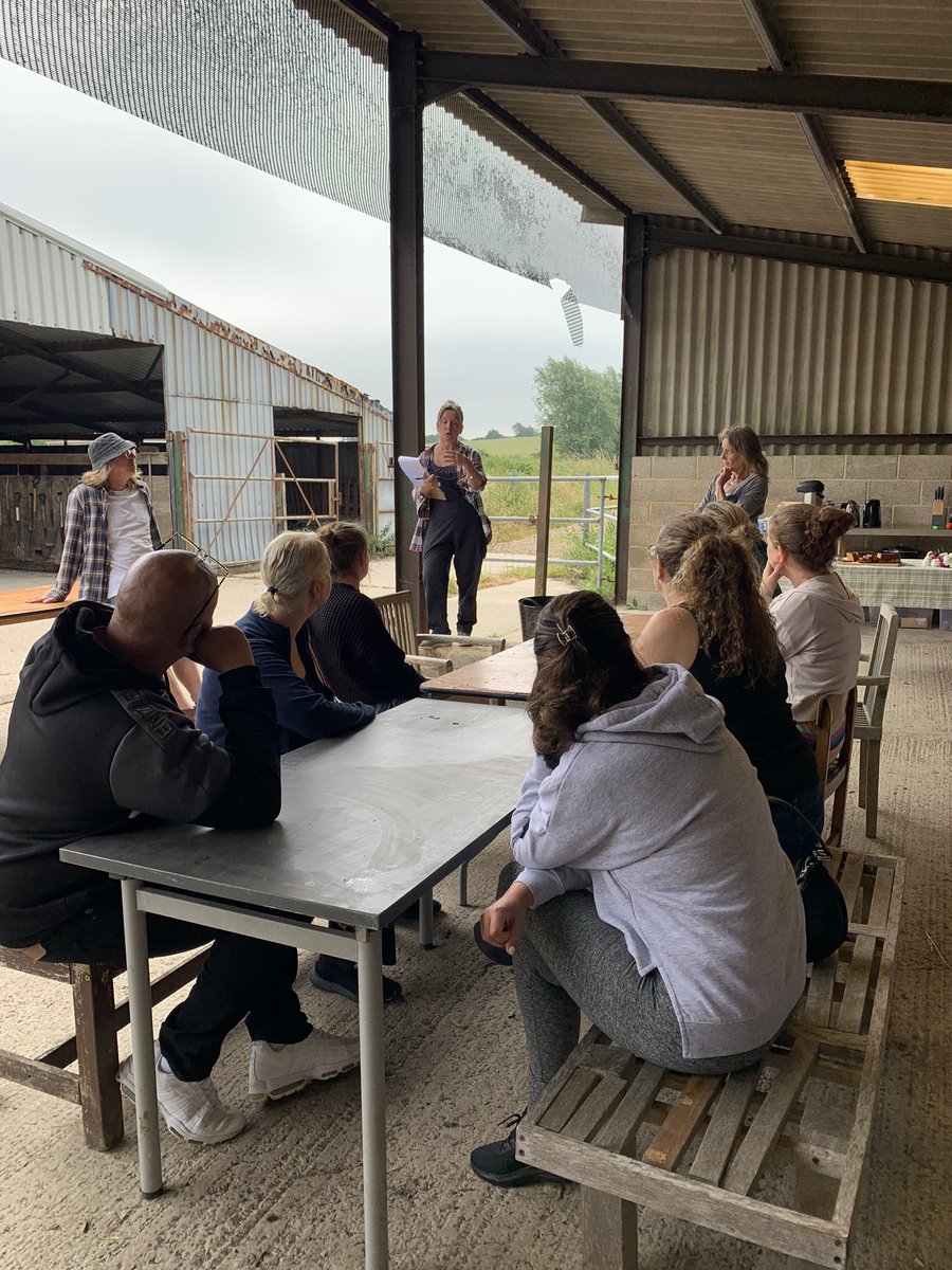 Thank you to everyone at @sussexprisonfam who invited KSS Probation staff to explore meaningful resettlement for people on probation. 
A beautiful and inspirational setting, brimming with opportunities. Community is everything! #lovebrookfarm. Collaboration is key.