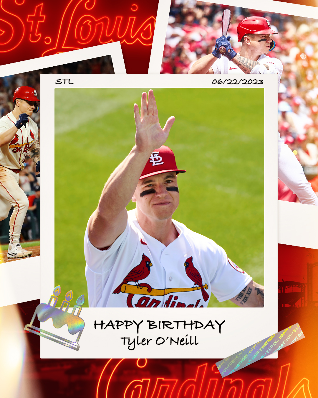 St. Louis Cardinals on X: Happy 27th Birthday to #STLCards outfielder Tyler  O'Neill!  / X