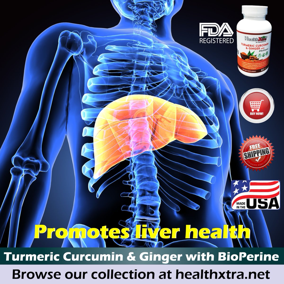 Browse our collection: healthxtra.net
Our products are available on ebay: ebay.com/str/healthxtra…
#turmeric
#turmericbenefits
#skincare
#bonehealth
#antiinflammatory
#brainhealth
#digestionsupport
#cardiovascularhealth
#diabetic
#metabolismbooster
#immunebooster