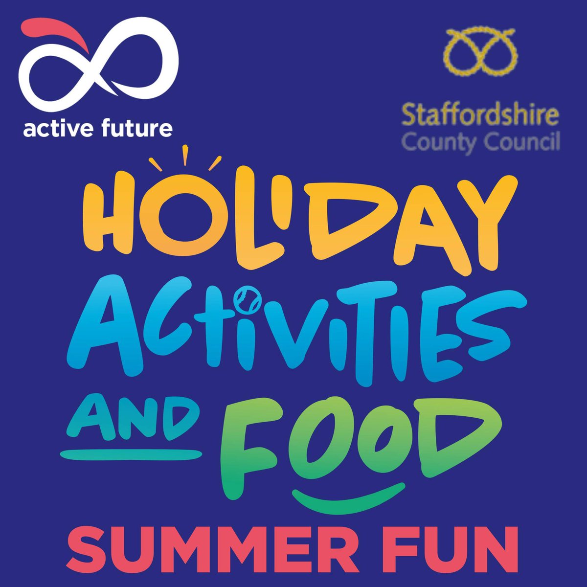 We’re back in Wombourne this Summer with fun &amp; active Multi-Sport &amp; Activity camps.
For children that receive benefit related free school meals in Staffs the camps are FREE &amp; lunch is provided. 
Where: Venerable Bede, WV5 0AR
Times: 10am-3pm
Dates: will be published soon