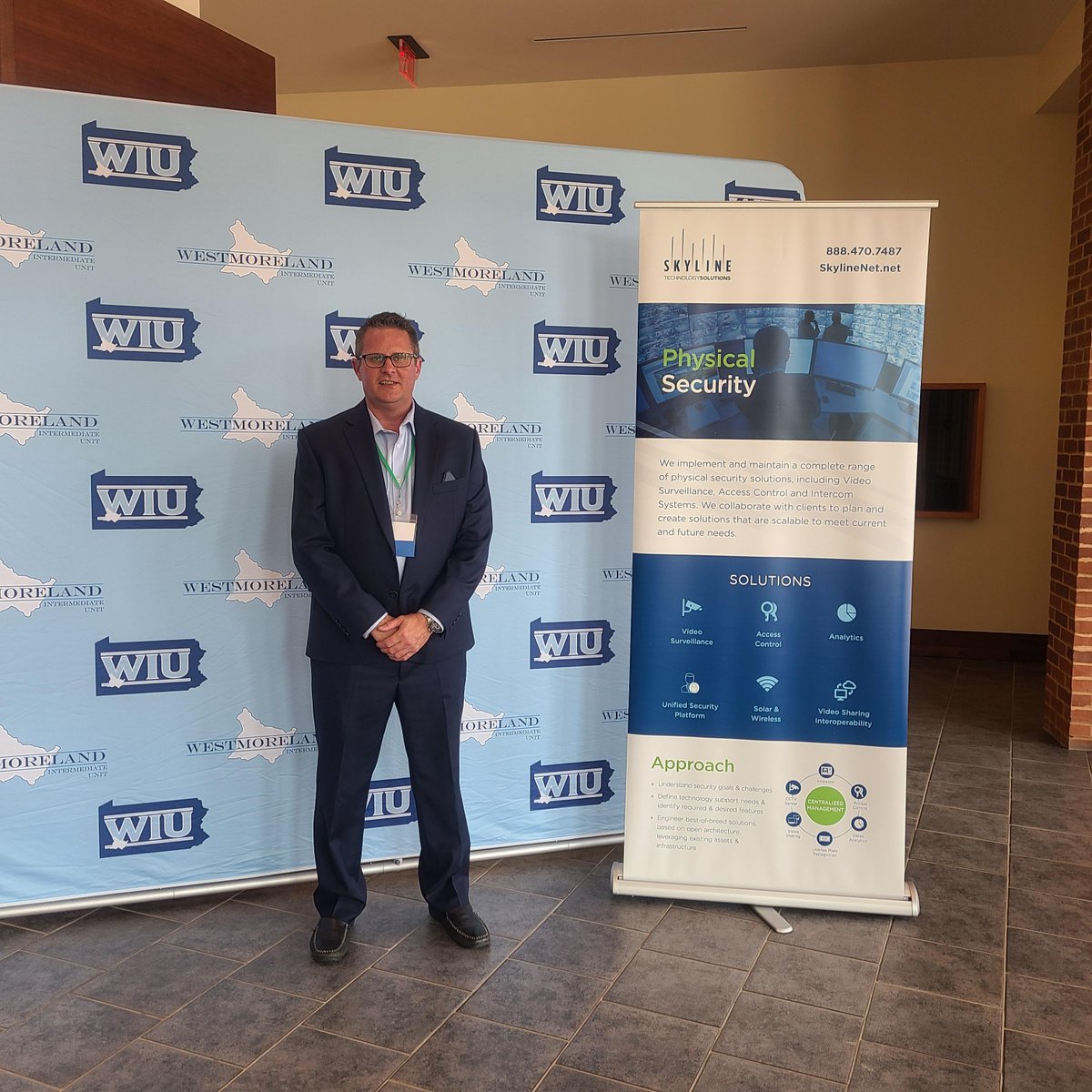 Last week, Skyline Technology Solutions had the privilege of sponsoring @WIU07 Westmoreland's Intermediate Unit 3rd Annual School Safety & Security Symposium.

#SchoolSafetySymposium #SecurityMatters #SafeSchools