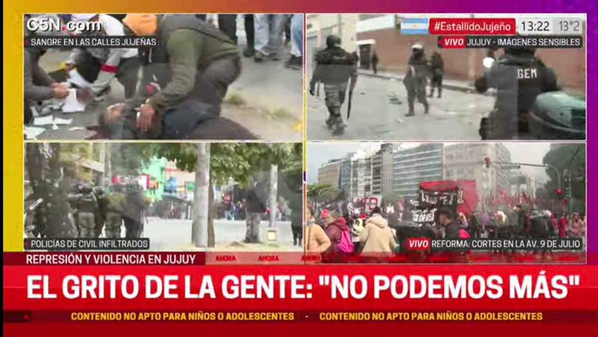 LeaUgartemendia's tweet photo. Lo que está pasando en Jujuy es una muestra de cómo el kirchnerismo piensa actuar frente a la derrota que se les viene: Funcionarios alentando a los más humildes a exponerse e infringir la ley. 

Ambos deberán responder ante la justicia. Argentina no está en condiciones de ceder. https://t.co/k4mVXrorOt