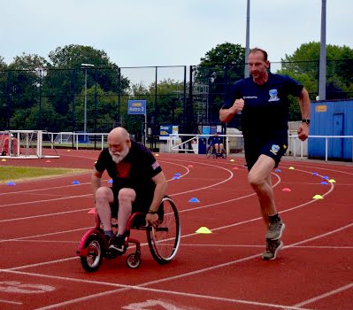 NicJRowley's tweet photo. A massive milestone accomplished on Sunday where @LJMUSportSci in partnership with @PentathlonGB hosted our first GBR Para Laser run training &amp; classification day for athletes looking to compete in the @WorldPentathlon World Para Laser Run this August! 

#ParaLaserRun #paraSport https://t.co/oBUPHUrUW9