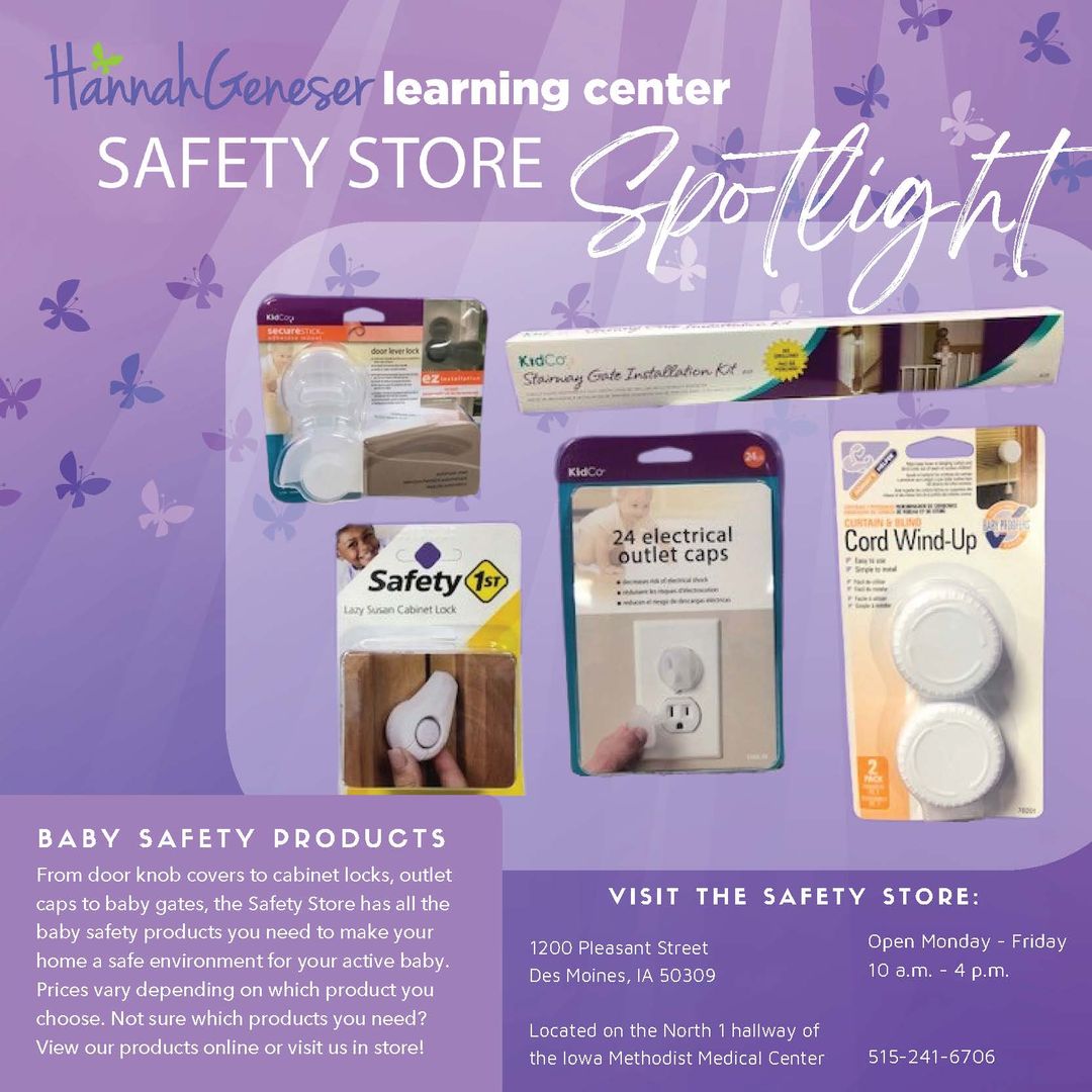 HannahGeneserFd's tweet photo. The Hannah Geneser Learning Center and Safety Store has all the baby safety products you need to #babyproof your home! One Life… https://t.co/GPDKbOYREW https://t.co/Lx0NwGMXMT