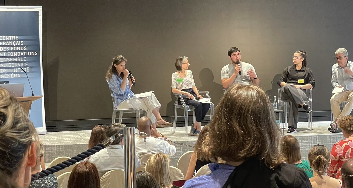 On me disait toujours : Amine, il faut devenir acteur, acteur de ton destin .. mais je ne voulais pas devenir acteur, je n’ai pas de rôle pré écrit à jouer. Je voulais devenir auteur moi. 
Merci Amine -la parole aux jeunes au <a href="/CFFondations/">CFF</a> <a href="/Fondation_SG/">Fondation Société Générale</a> #cestvouslavenir