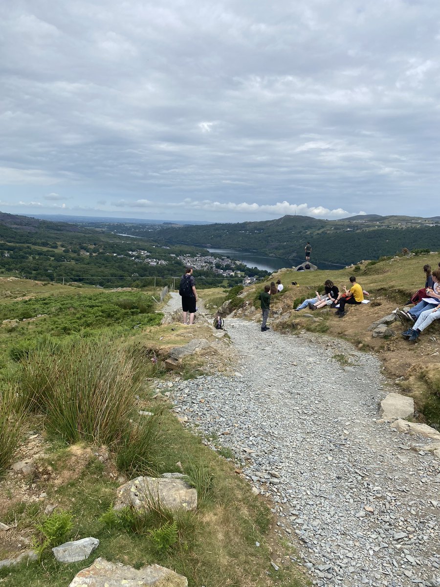 PHS_Geography's tweet photo. It’s #fieldwork season once again. Fantastic day in Llanberis gathering primary data with Y10 geographers. Same again tomorrow with the remainder of the cohort #Geography #geographyfieldtrip #nature @PrestatynHigh https://t.co/grVZkS2lWW