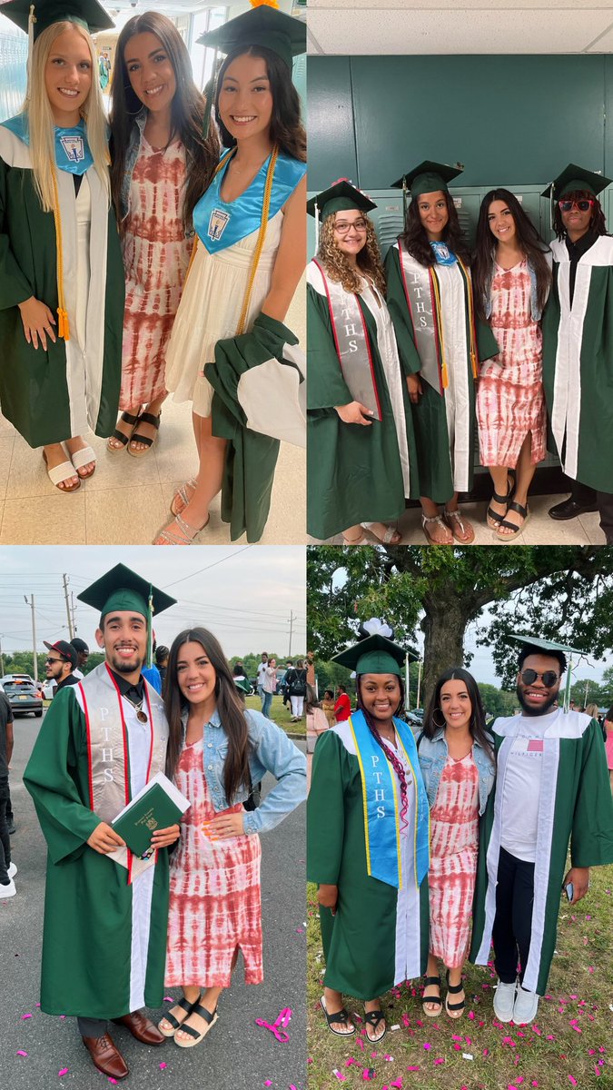 Congratulations to the class of 2023💚🤍🎓 watching you all grow up is my absolute favorite thing. I am so proud of every single one of you! Continue being amazing, and know I will cherish all our memories forever! #proudteacher #classof2023 #pembertonproud #TeachersOfTwitter