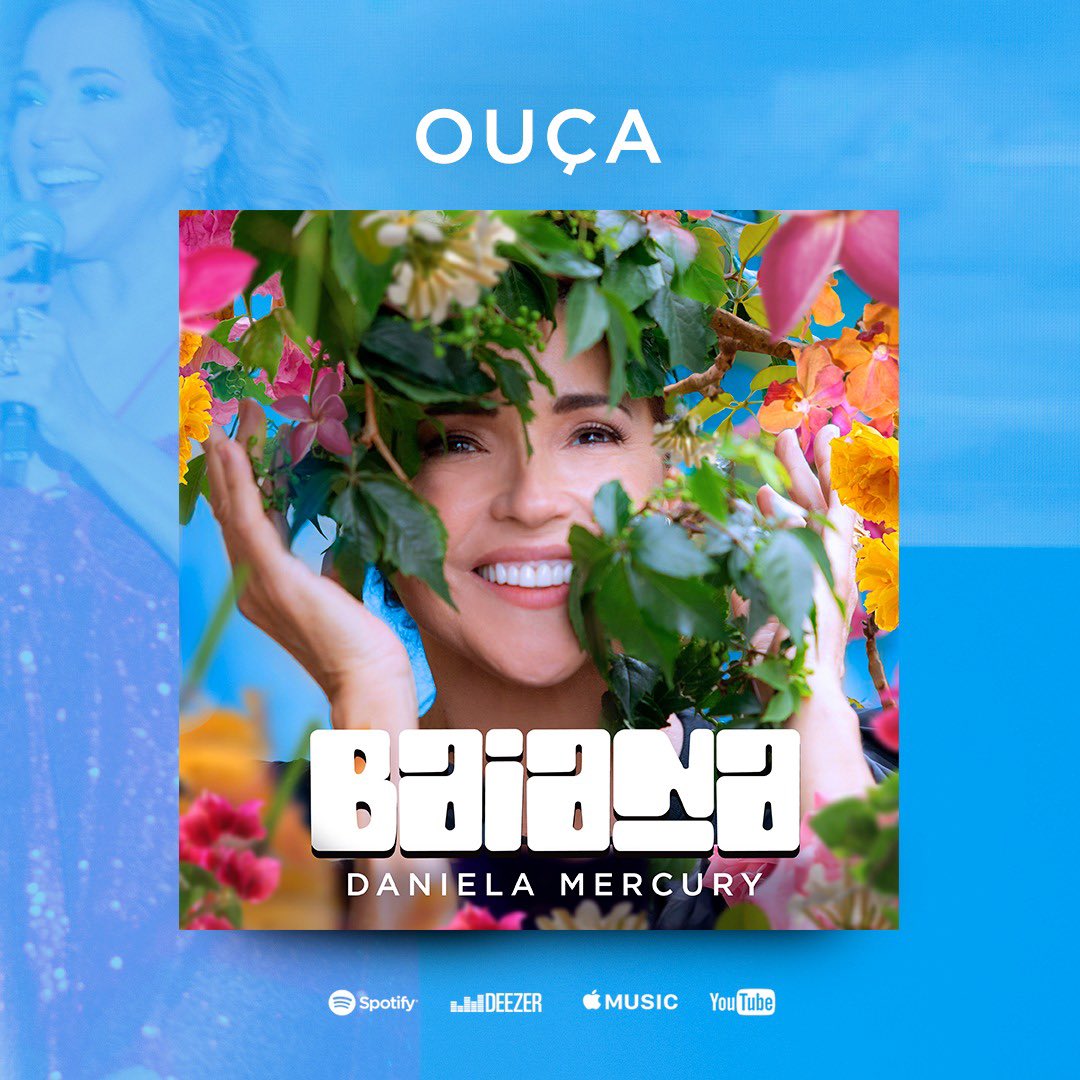 danielamercury's tweet photo. Deixa rolar é aquela música delícia de ouvir. Você já conhecia essa canção do Baiana?🌺
O meu novo álbum está disponível em todas as plataformas de áudio.
Link na Bio! ❤️
📸: Celia Santos
#EquipeDM
#DanielaMercury #Baiana #Album #DM #Axe #Music #rainha https://t.co/fvFZRaFPKa