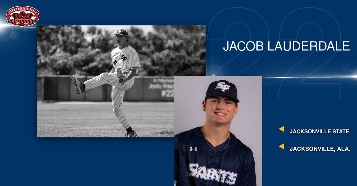 Baseball's Jacob Lauderdale Becomes 11th Saint to Sign, Will Join <a href="/JaxStateBB/">Jax State Baseball</a> 

Story: t.ly/1W_w