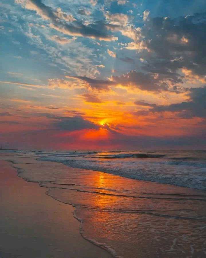 Ocean sunset