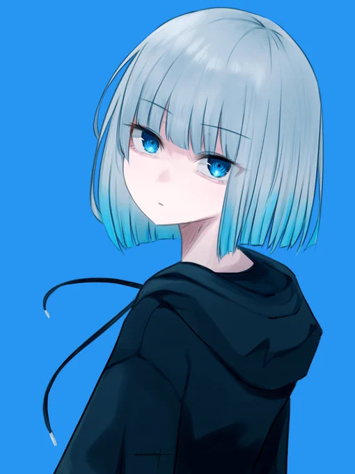後方確認 #イラスト #創作