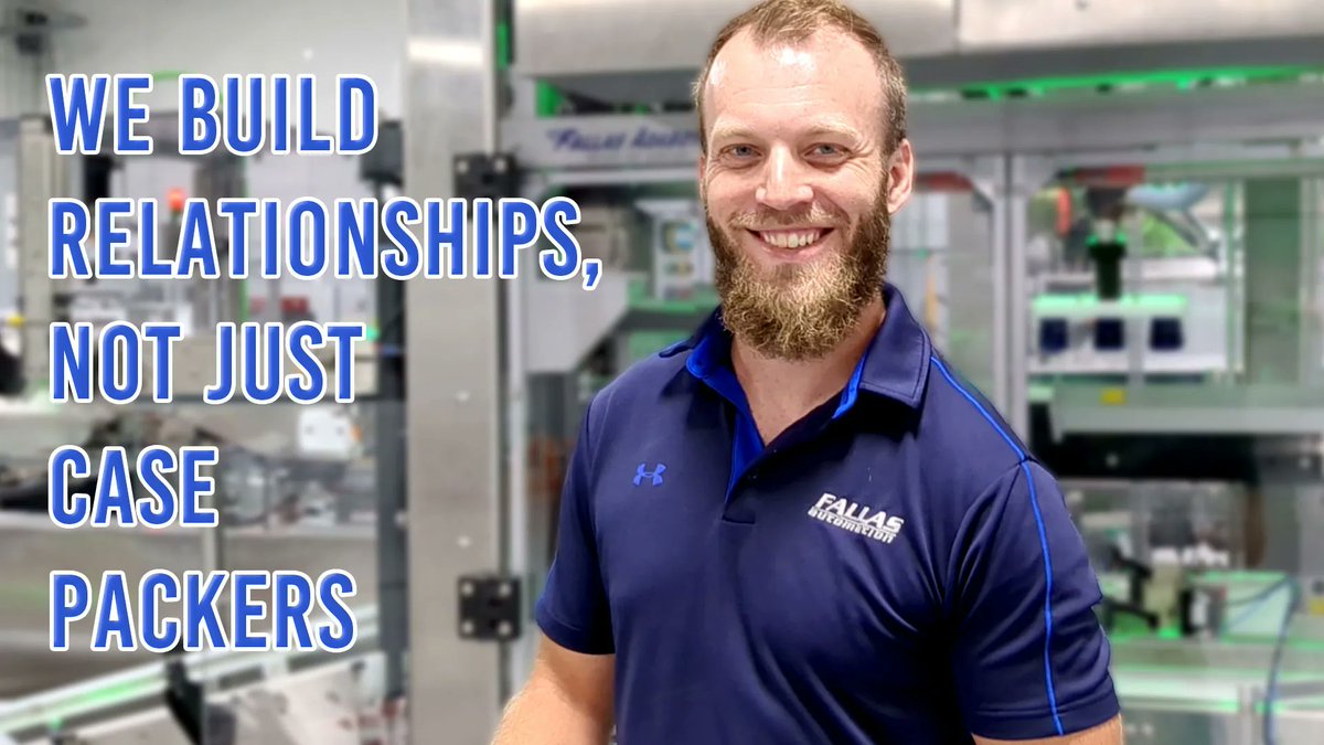 Wanting to automate your lines, but you don't know where to start? Look no further than Fallas Automation!

youtu.be/cm9a14R56uE 

  #endofline #industrialautomation #casepacker