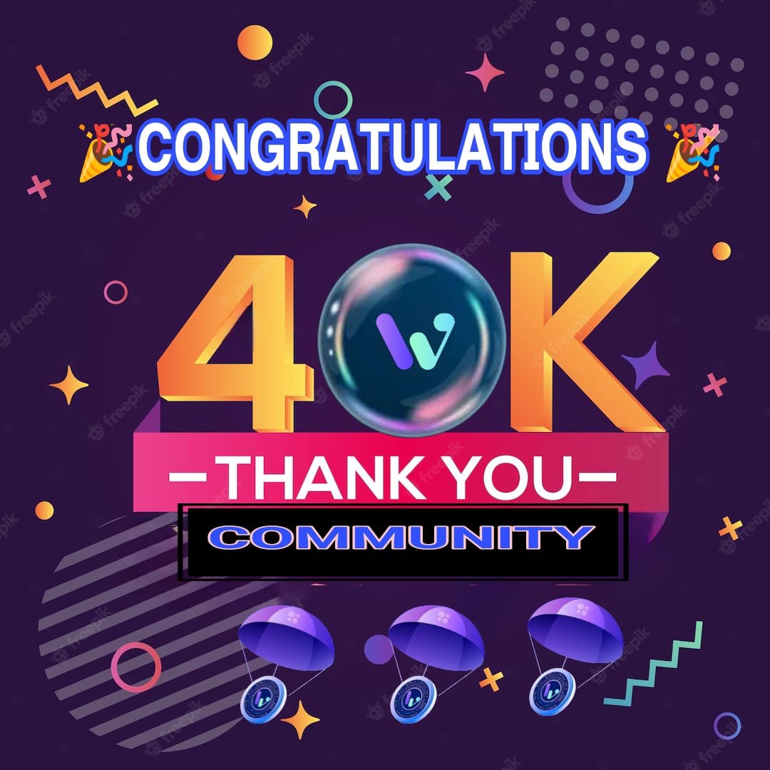 Look at the people's power! Our digital currency WVC 
has reached unprecedented heights thanks to every member's persistent faith, 
bringing together 40,000 people on this amazing path of wealth.

#cryptotrade #cryptocurrency #digitalcurrency #blockchaintechnology #