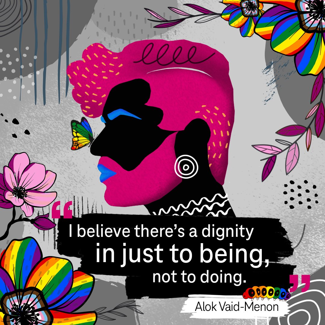 yes <a href="/alokvmenon/">ALOK</a>, just being yourself is enough ❤️
