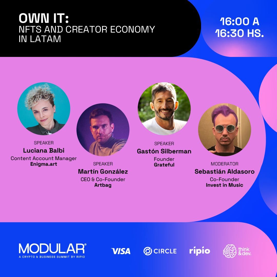📢🌐 Exciting news! Grateful is thrilled to announce our participation in the upcoming #ModularSummit event, organized by @RipioApp 🎉🚀