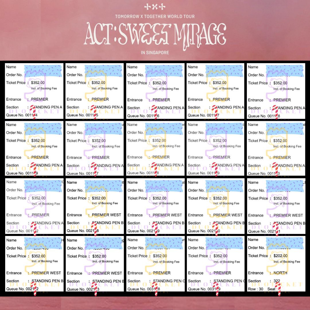 duoticket's tweet photo. สวิฟตี้ไทยอย่าเพิ่งเส้าน้าา คอนปีหน้ามีเวลาเก็บเงิน ใครจะบินไปดูคอนที่สิงคโปร์ ดูโอ้รับกดบัตรน้า รอผังและรายละเอียดการกดบัตรออกครบถึงจะรับคิวนะคะ ดูรีวิวได้ที่ #ดูโอ้กดบัตร และ #duoticket_global (สำหรับงานต่างประเทศ)❣️

คอนที่เคยกด
✅Nct Dream
✅Blackpink
✅Treasure
✅TXT
💫Etc. https://t.co/68A0rP9M10