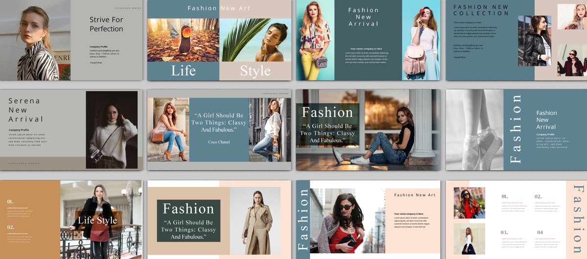 #fashionshow #fashion #PowerPoint #PowerPointTemplates #powerpointinfographics #BrandPowerPoint #presentations #presentationdesign