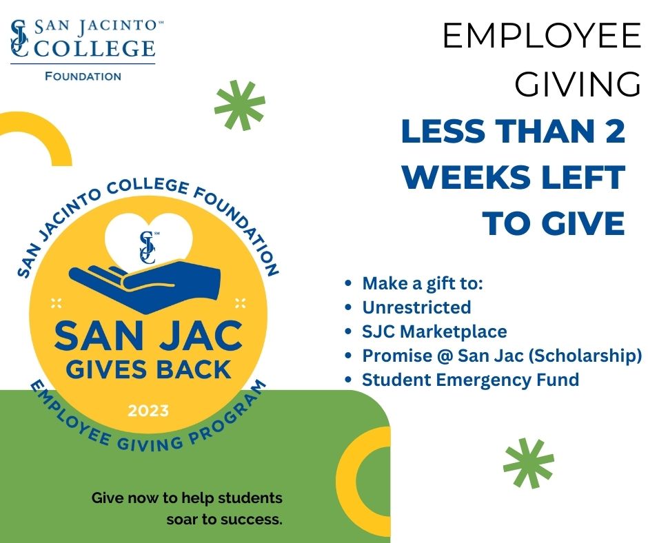 San Jacinto College Foundation tweet media
