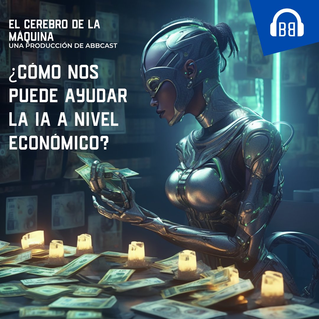 AbbcastSound's tweet photo. 👉🏻Nuevo #CerebrodelaMáquina con  @SrAlexGomez 
sobre el impacto de la #iA  en el sector de la economía y cómo puede ayudarnos a potenciarla.

🎙Con  Manuel Ruiz, socio fundador y CEO de In2AI; y @ematde, engineer experto en IA @plainconcepts 
https://t.co/U5RCZoolFn https://t.co/CMryS2PNtv