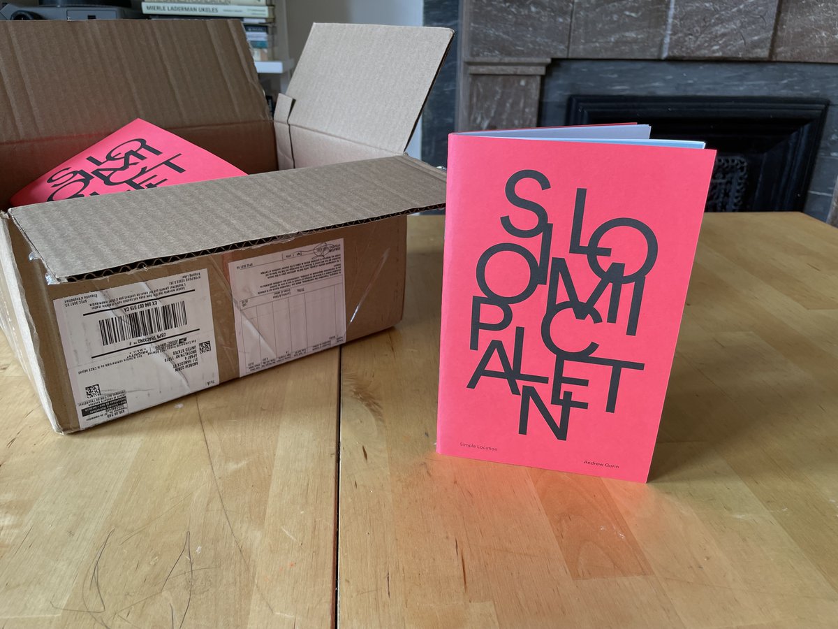 andrewmgorin's tweet image. Look what arrived today. I'm so thrilled to see this  book in print and looking beautiful. Many thanks to @robmclennanblog for making it happen. You can get one via the link below or dm/email me.