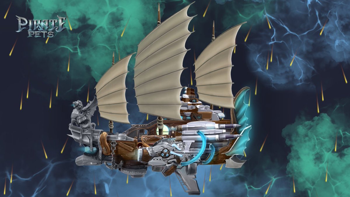 Watch out for fire rain! 

Brigantine can get damaged... ⛈️

🦑Are you waiting for the NFT Pass release as well?

#piratepets #gamefi #nft #crypto #playtoearn #gaming #earn #nfts #presale #nftgames #pvp