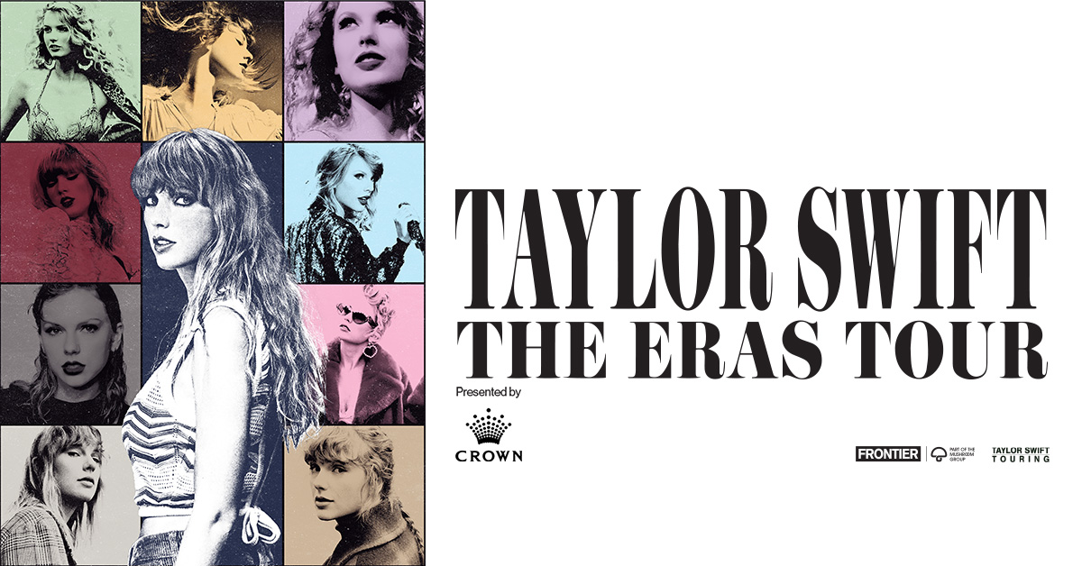 Ticketek_AU's tweet photo. 💜 ✨ @taylorswift13 returns to Aus in 2024 for Taylor Swift | The Eras Tour presented by Crown and Frontier Touring.

👑 AMEX VIP Package presale: 26 Jun
👑 Crown and Frontier Member presale: 28 Jun
👑 On Sale: 30 Jun

🎫 On Sale Soon https://t.co/FXi3EbjE2v https://t.co/G86338QhUe