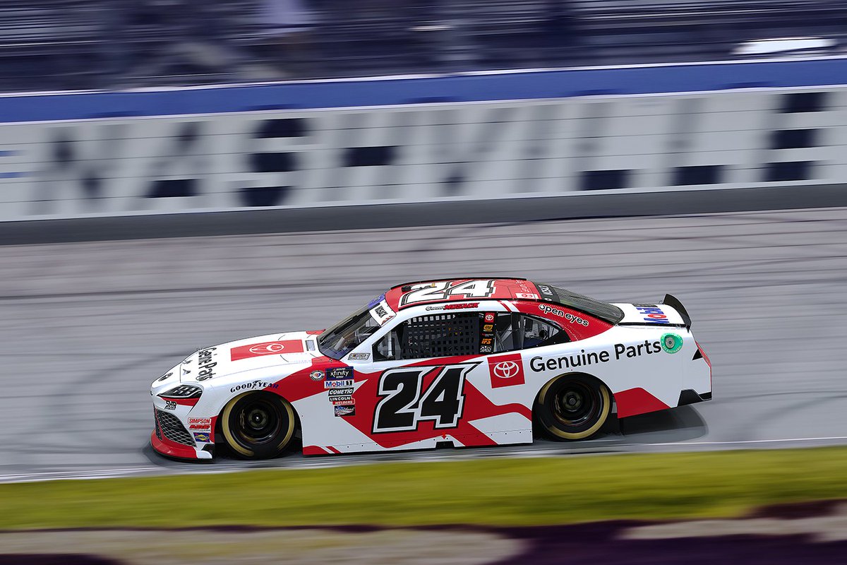 Two hot rods ready to take on @NashvilleSuperS 🔥

14 straight weeks of @NASCAR_Xfinity action coming right up!

#TeamToyota | #LetsGoPlaces | #TennesseeLottery250 | #FindYourIsland | #GetCRUSHd